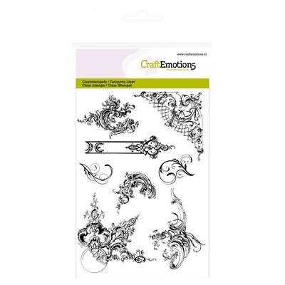 CraftEmotions Clear Stamps - Ornamente